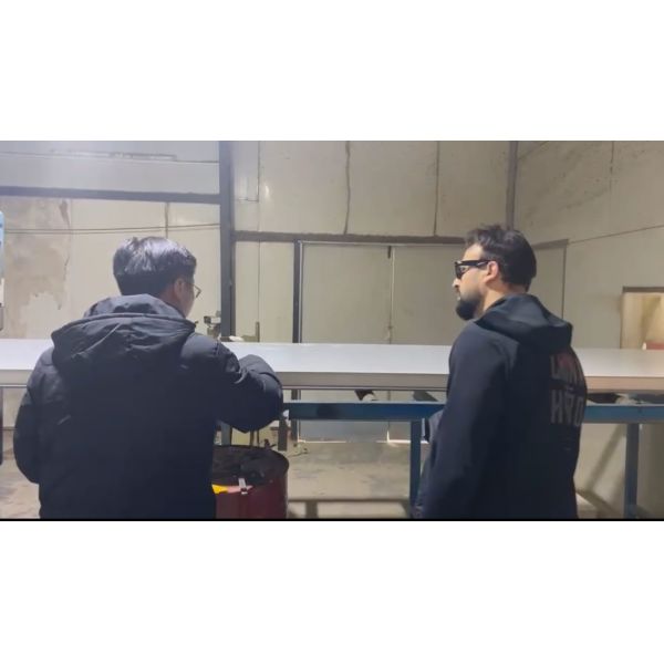 Polyurethane Insulation Sandwich Panel Corrosion Resistance Smooth Surface Finish