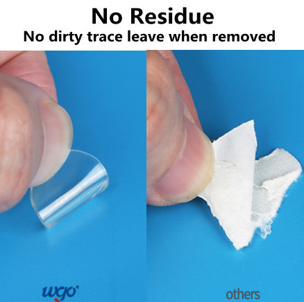 Repositionable 1000times Without Residue But Strongly Bonding Power Reusable