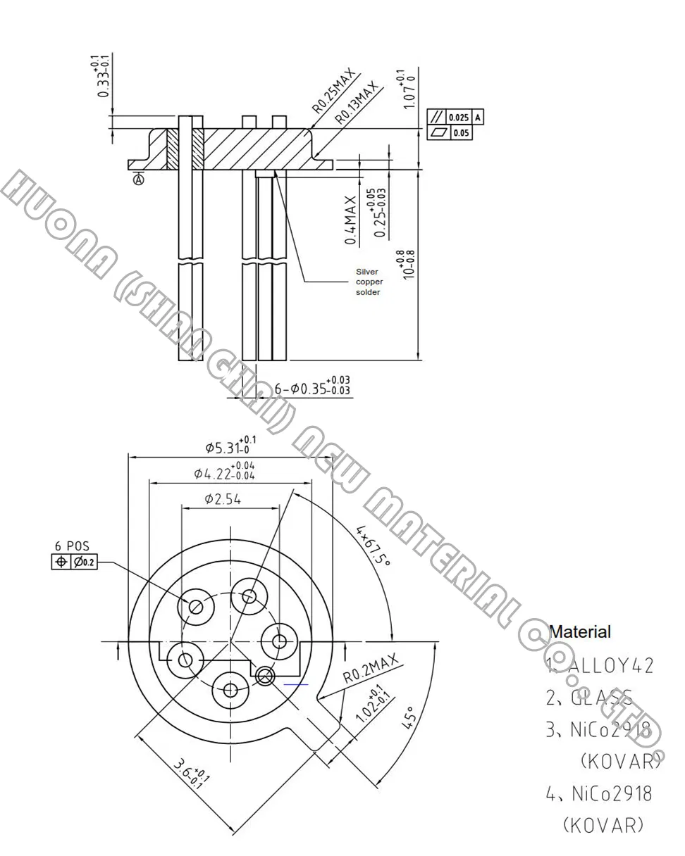 Civ Optical Communication To46/To56/ To18/To39/To60/To68/To5