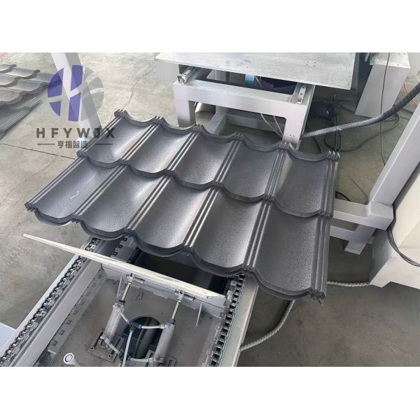 Intelligent Control 16-21 Roll Glazed Tile Roll Forming Machine 1110 Full Automatic